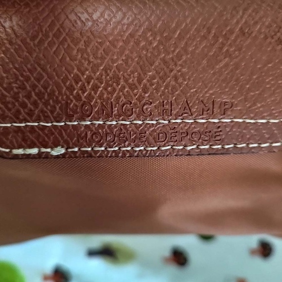 Longchamp Le Pliage Brown Canvas Cosmetics Case - Picture 3 of 8